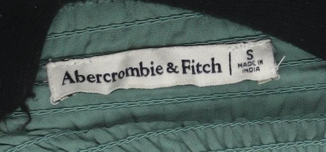 Abercrombie & Fitch Women's Green Dress S