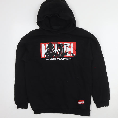 Marvel Boys Black Panther Hoodie 12-13 Years Pullover