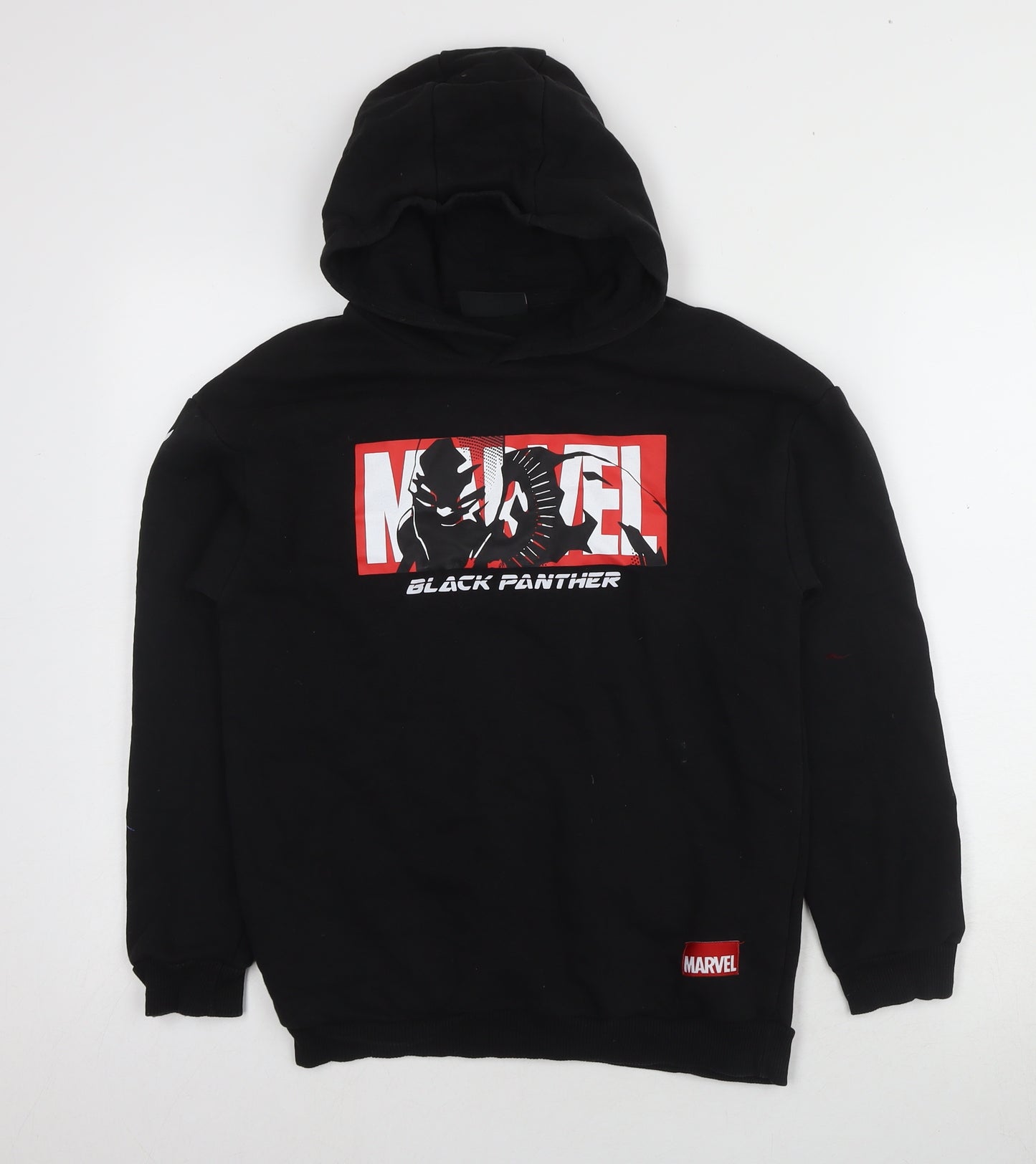 Marvel Boys Black Panther Hoodie 12-13 Years Pullover