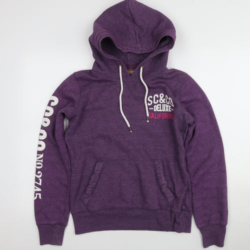 SoulCal Women's Purple Pullover Hoodie Size 8