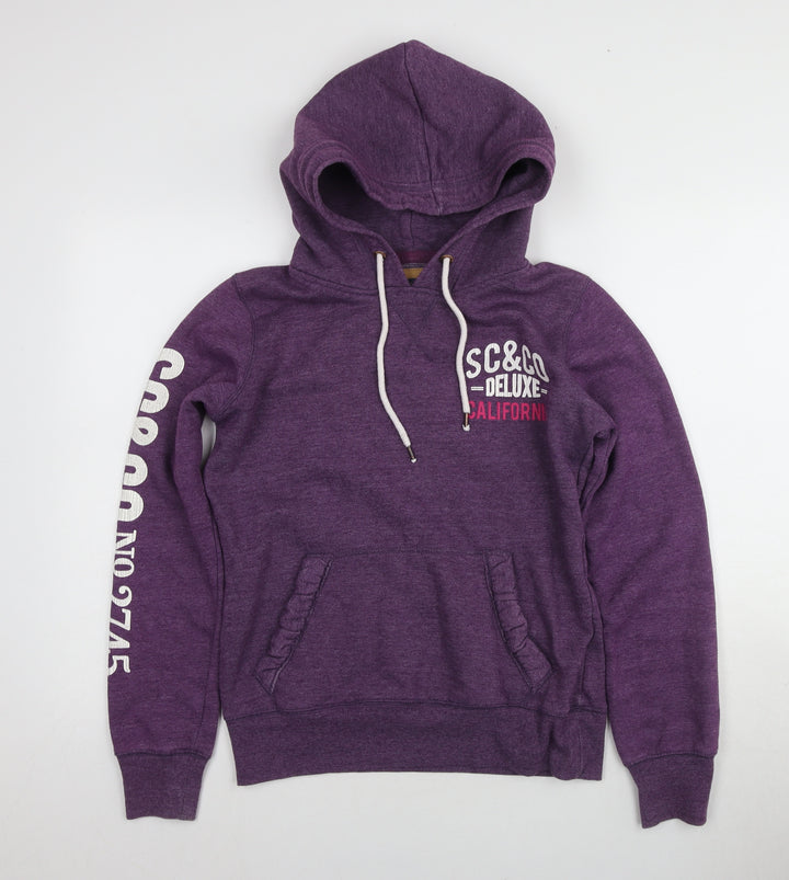 SoulCal Women's Purple Pullover Hoodie Size 8