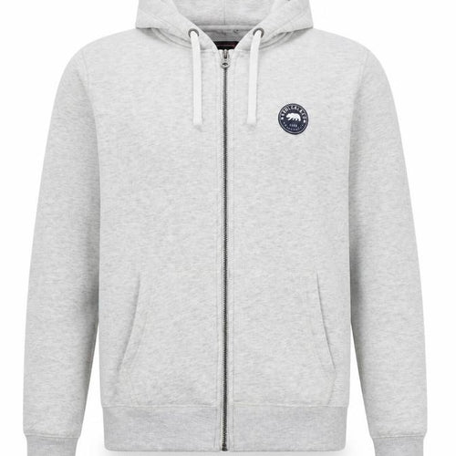 SoulCal & Co Unisex Grey Full Zip Hoodie Size 10