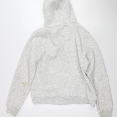 SoulCal & Co Unisex Grey Full Zip Hoodie Size 10