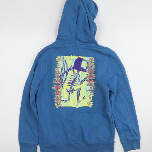 Billabong Boys Blue Graphic Pullover Hoodie M