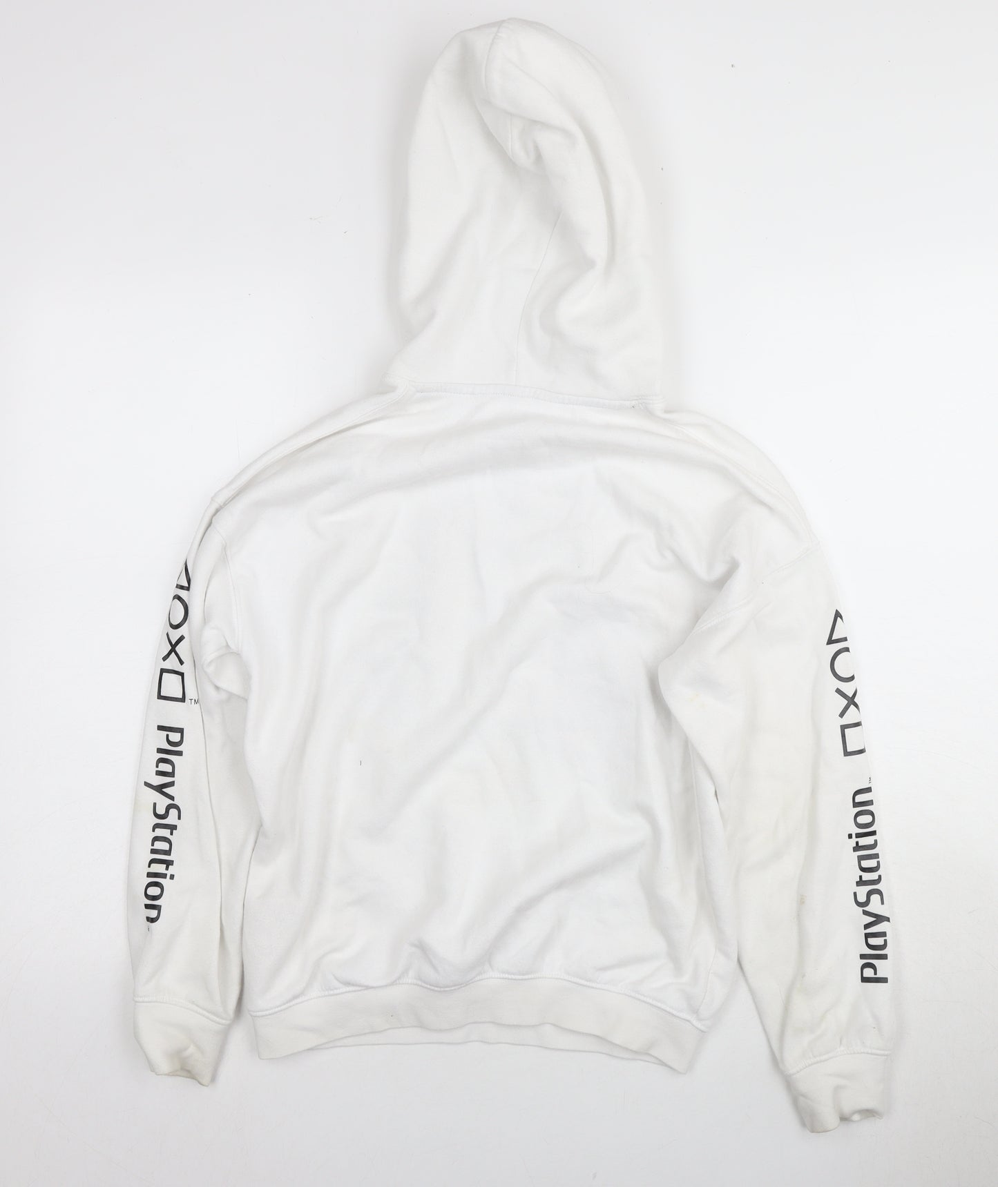 H&M Boys' White PlayStation Pullover Hoodie 10-12 Years