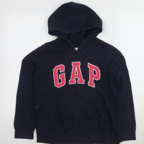 GAP Kids Blue Pullover Hoodie, XXL, Unisex Casual Wear