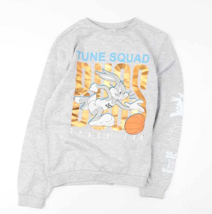 Pep&Co Kids Grey Graphic Print Bugs Bunny Sweatshirt 4-5 Years
