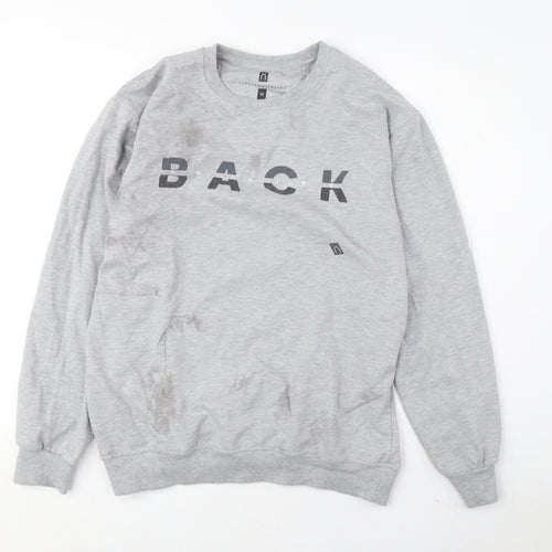 Little White Lies Grey Pullover Sweatshirt M Unisex