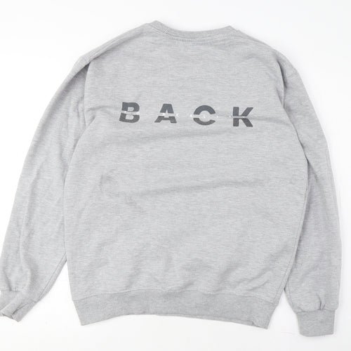 Little White Lies Grey Pullover Sweatshirt M Unisex