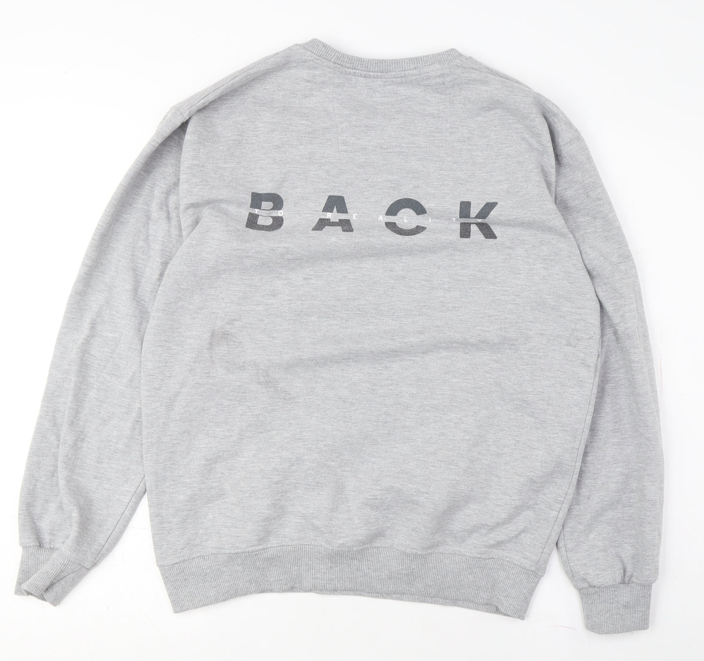 Little White Lies Grey Pullover Sweatshirt M Unisex