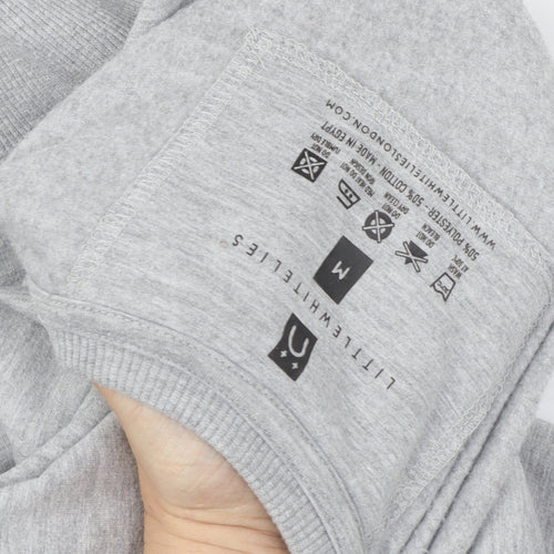 Little White Lies Grey Pullover Sweatshirt M Unisex
