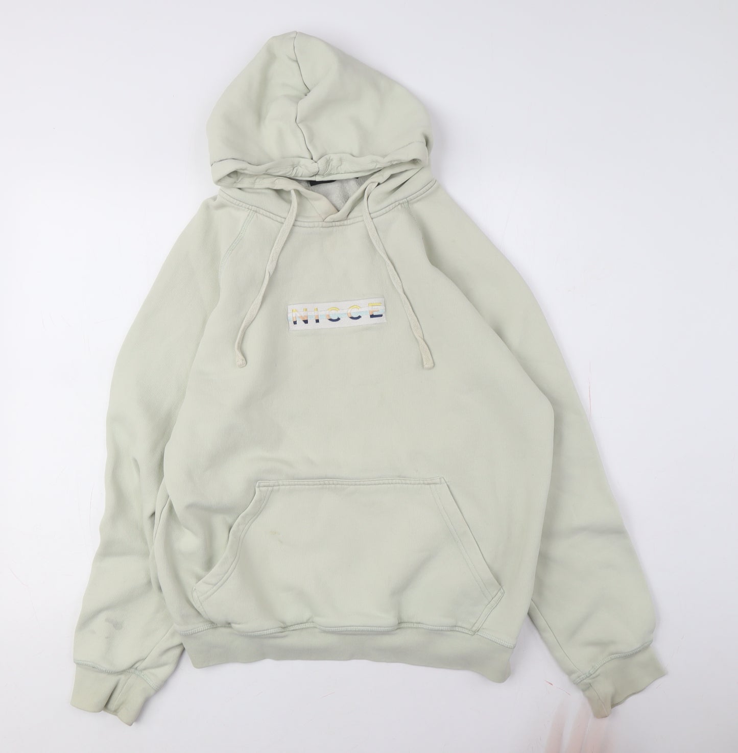 Nicce Green Unisex Hoodie L Pullover Comfortable Style