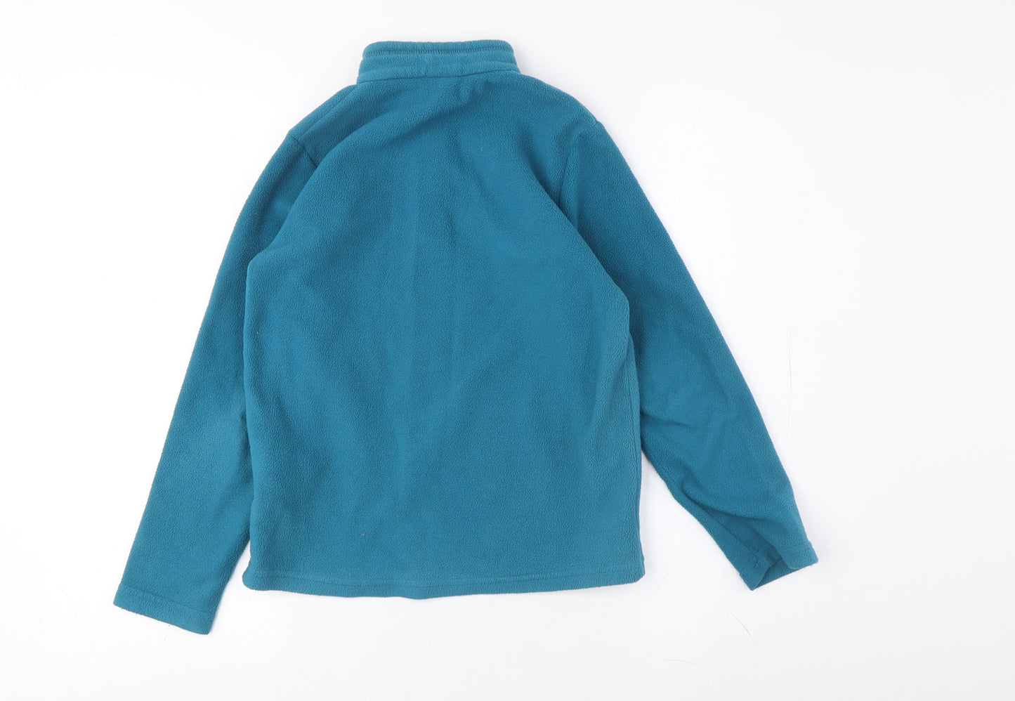 Boys Blue Decathlon Fleece Pullover Sweatshirt - M