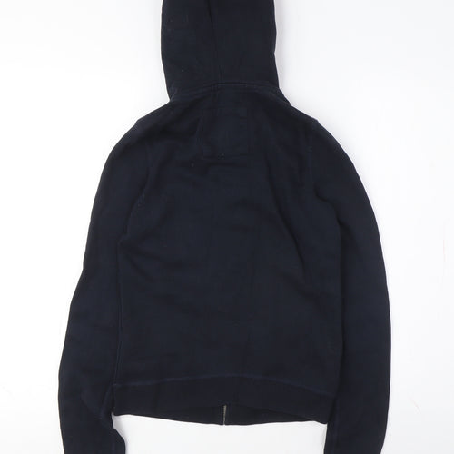 Hollister Women's Black XS Full Zip Hoodie