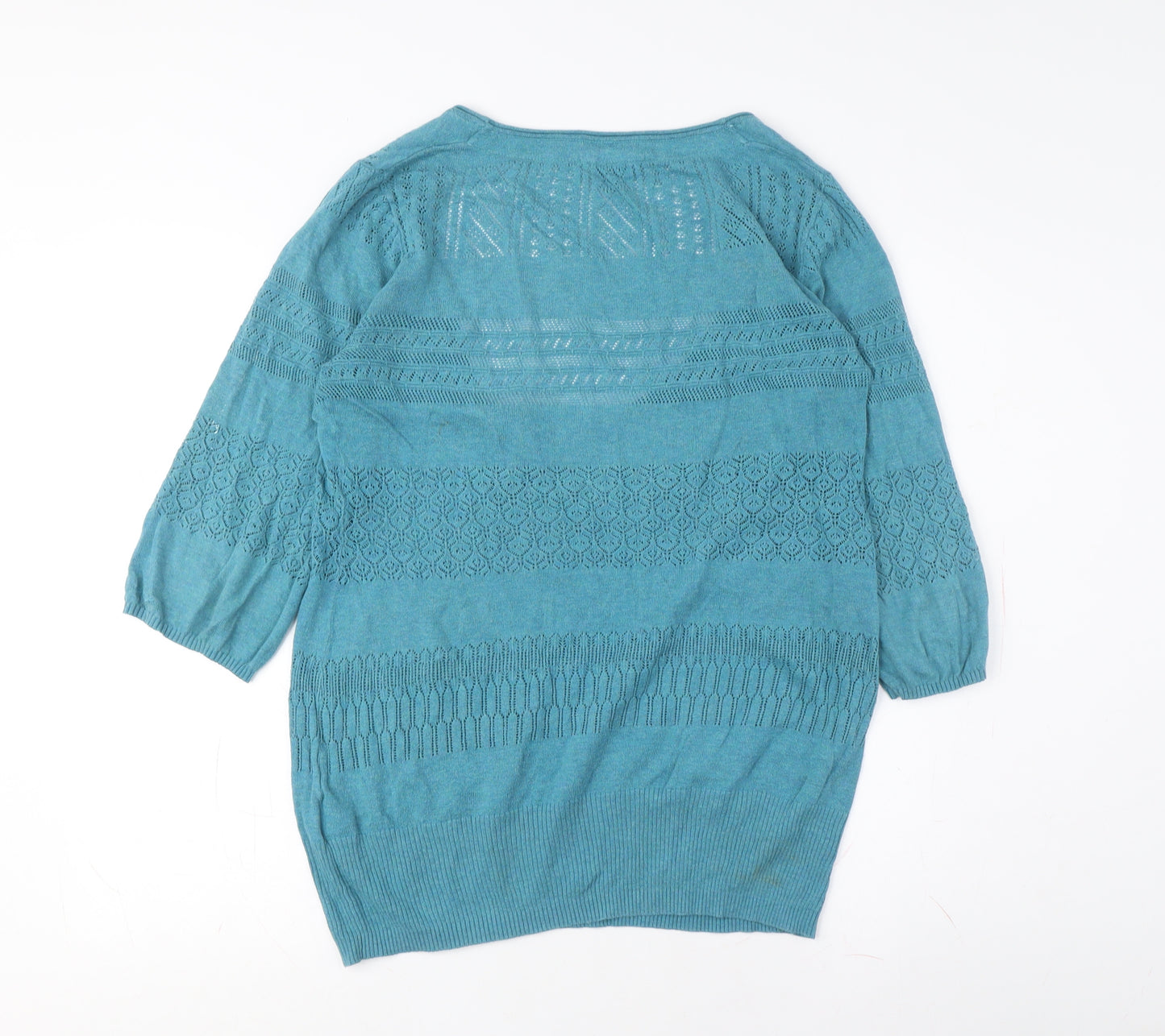 Bel Fina Women's Blue Knit Pullover Size 10