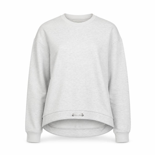 Front view of Ted Baker Women's Ivory Pullover Sweatshirt 6
