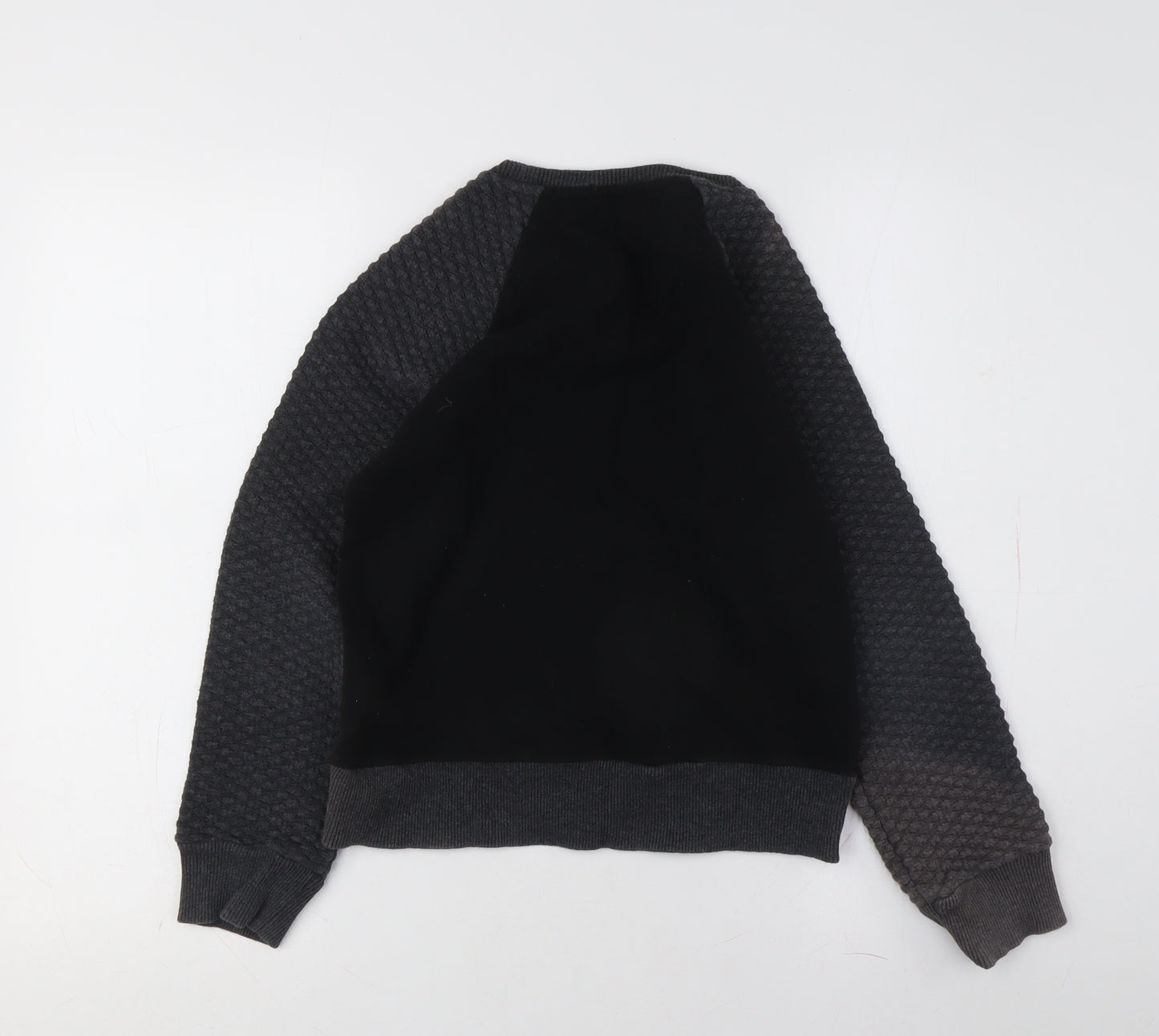 Gap Girls Black Snowflake Pullover Sweatshirt 10 Years
