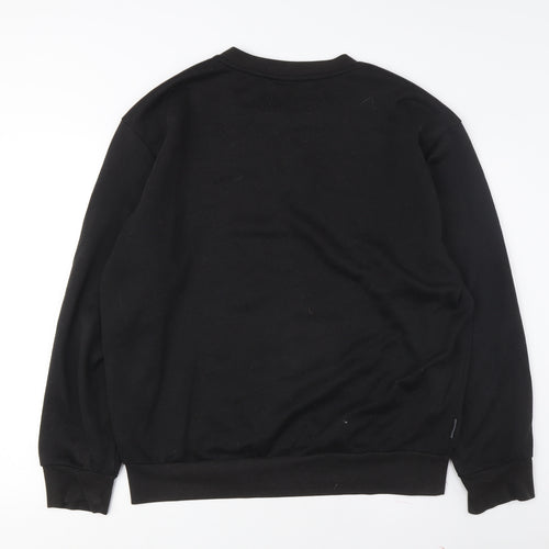 Slazenger Black Men's Pullover Sweatshirt L Lightweight