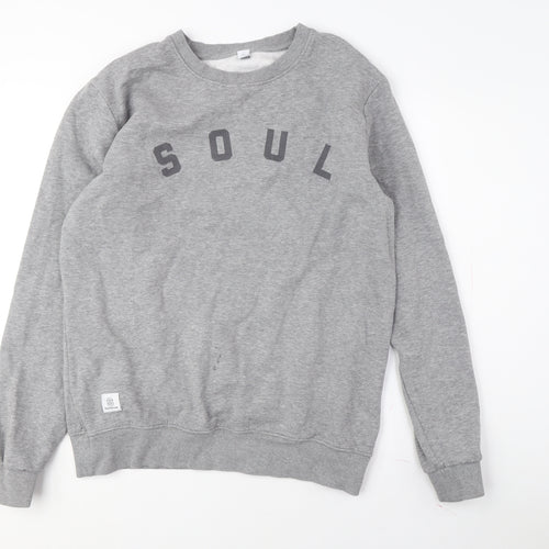 Continental Clothing Grey XL Pullover Sweatshirt Unisex