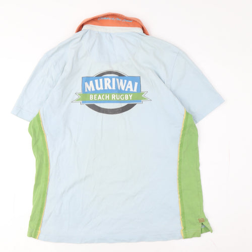 Canterbury Multicolour Polo Shirt Large - Sporty Casual Style