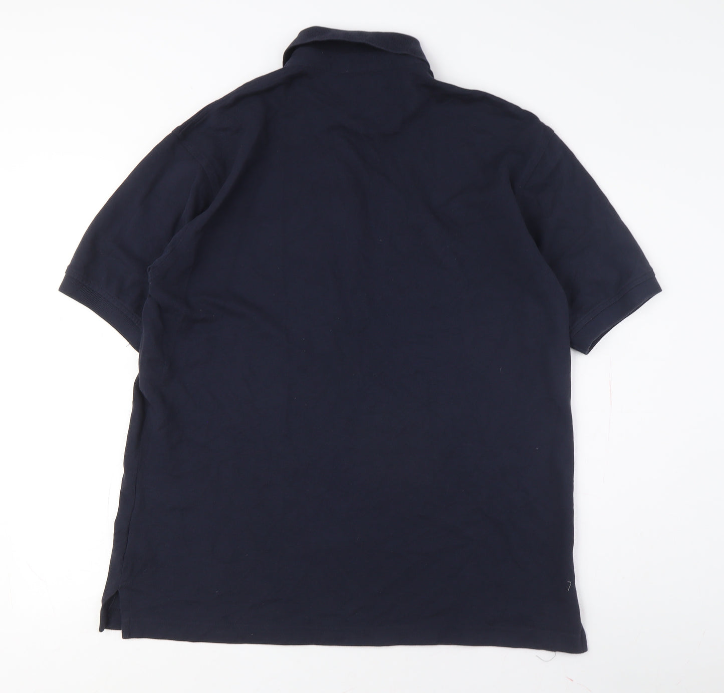 Tommy Hilfiger Men's Blue Polo M Short Sleeve Cotton