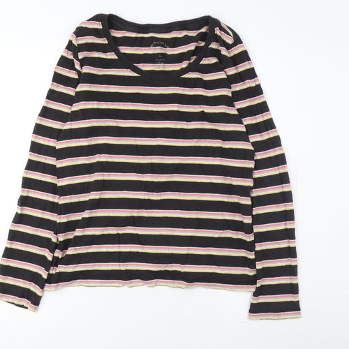 Jane and Delancy Women's Multicoloured Striped Top