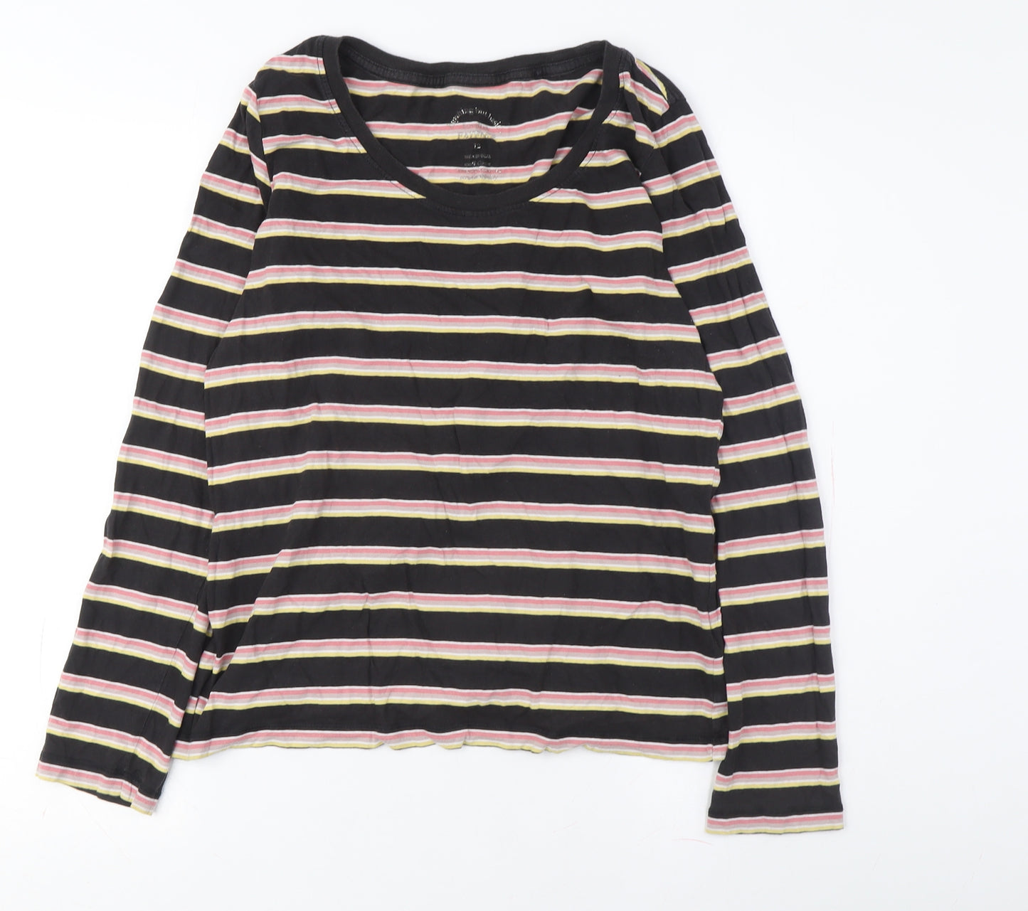 Jane and Delancy Women's Multicoloured Striped Top