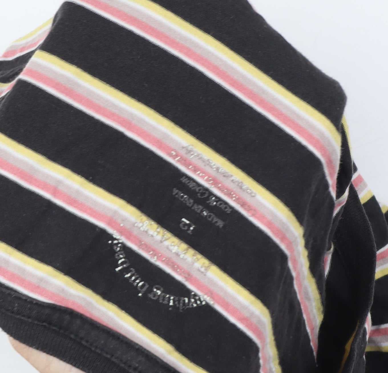 Jane and Delancy Women's Multicoloured Striped Top
