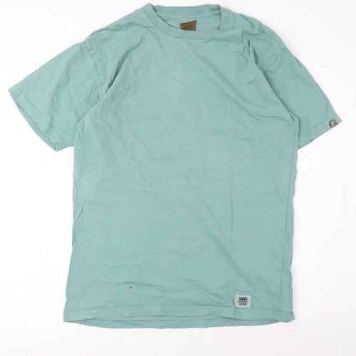 Vans Women's Green T-Shirt - Casual Comfort Size M