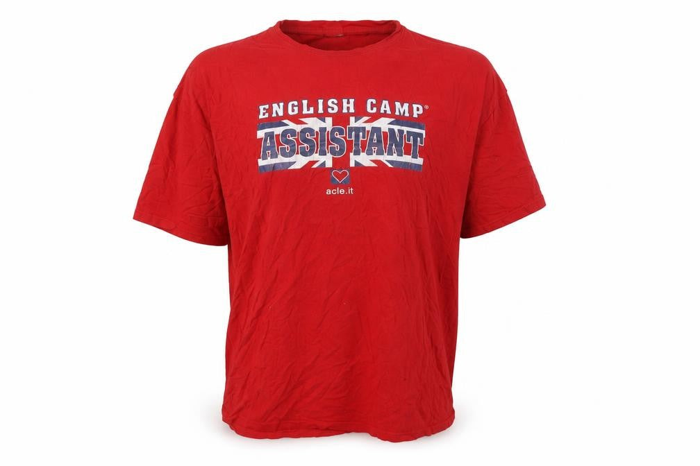 SOS Men's Red XL College Patriotic T-Shirt