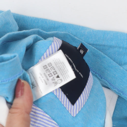 Gant Unisex Blue Polo Shirt in Size L - Casual Basic