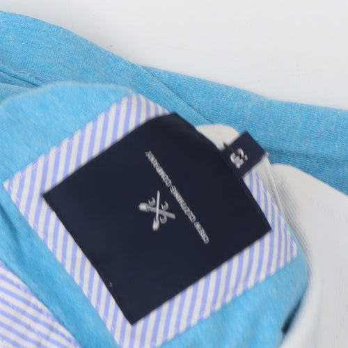 Gant Unisex Blue Polo Shirt in Size L - Casual Basic