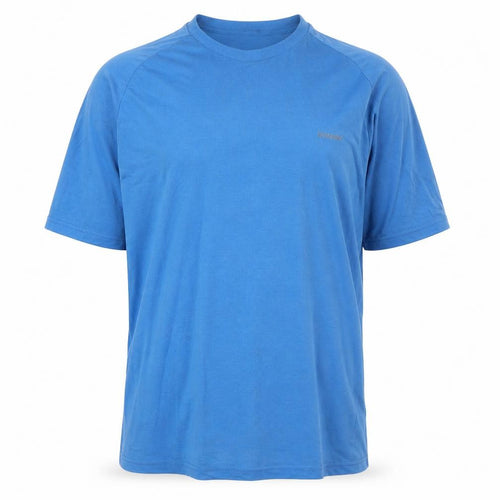 Connay Men's Blue 2XL Cotton Crew Neck T-Shirt