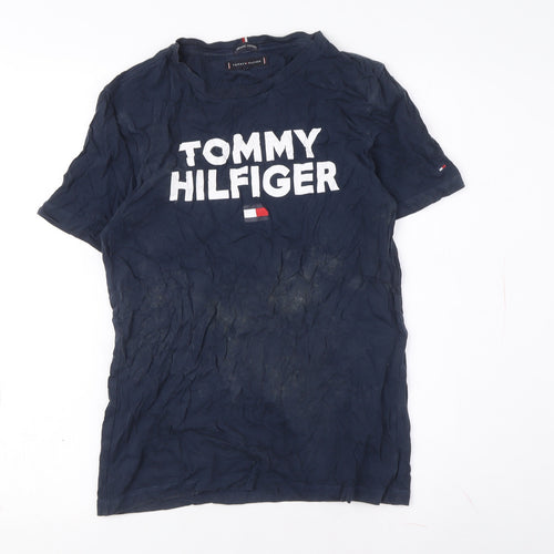 Tommy Hilfiger Boys Blue Graphic T-Shirt 13-14Y