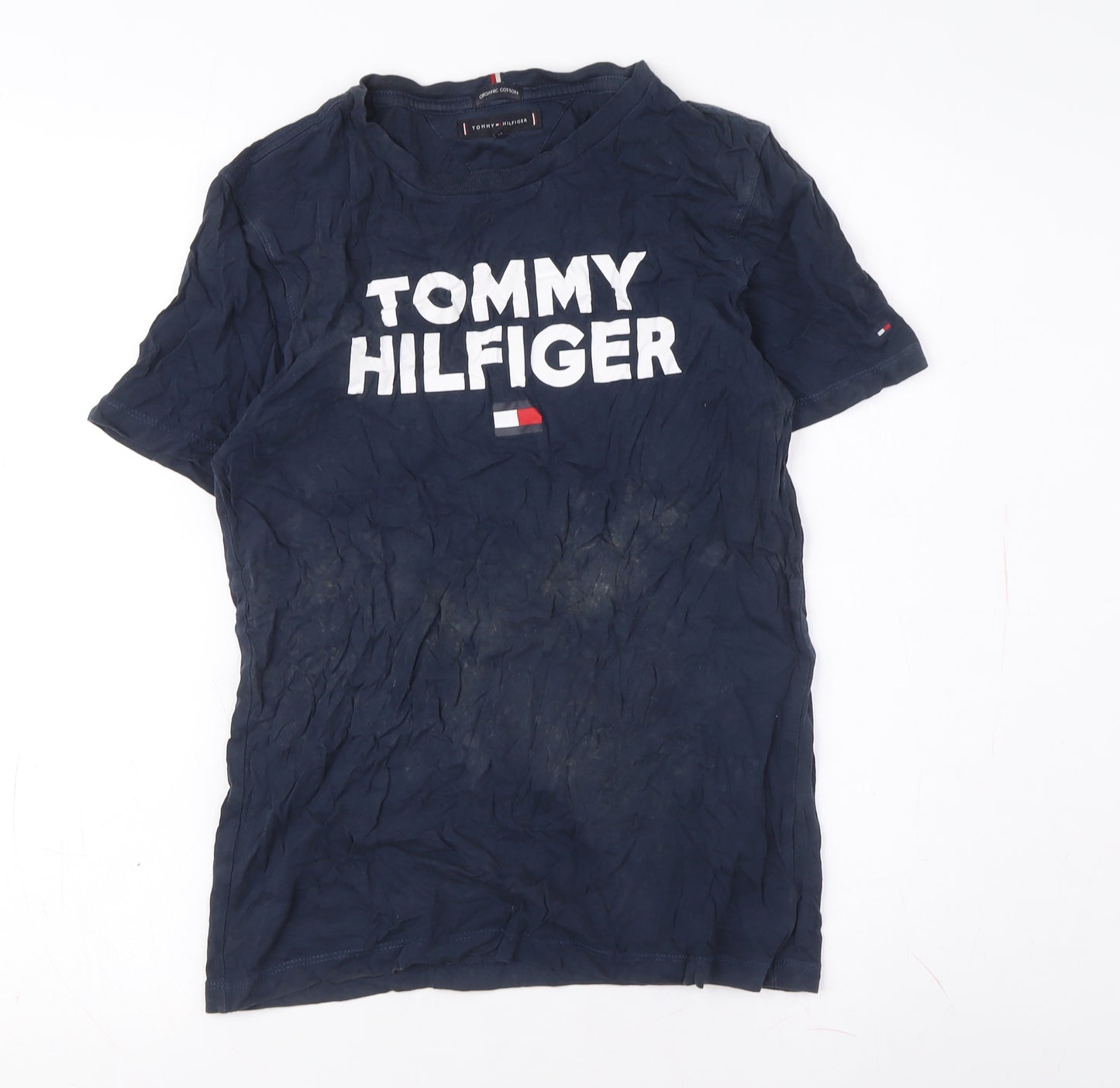 Tommy Hilfiger Boys Blue Graphic T-Shirt 13-14Y