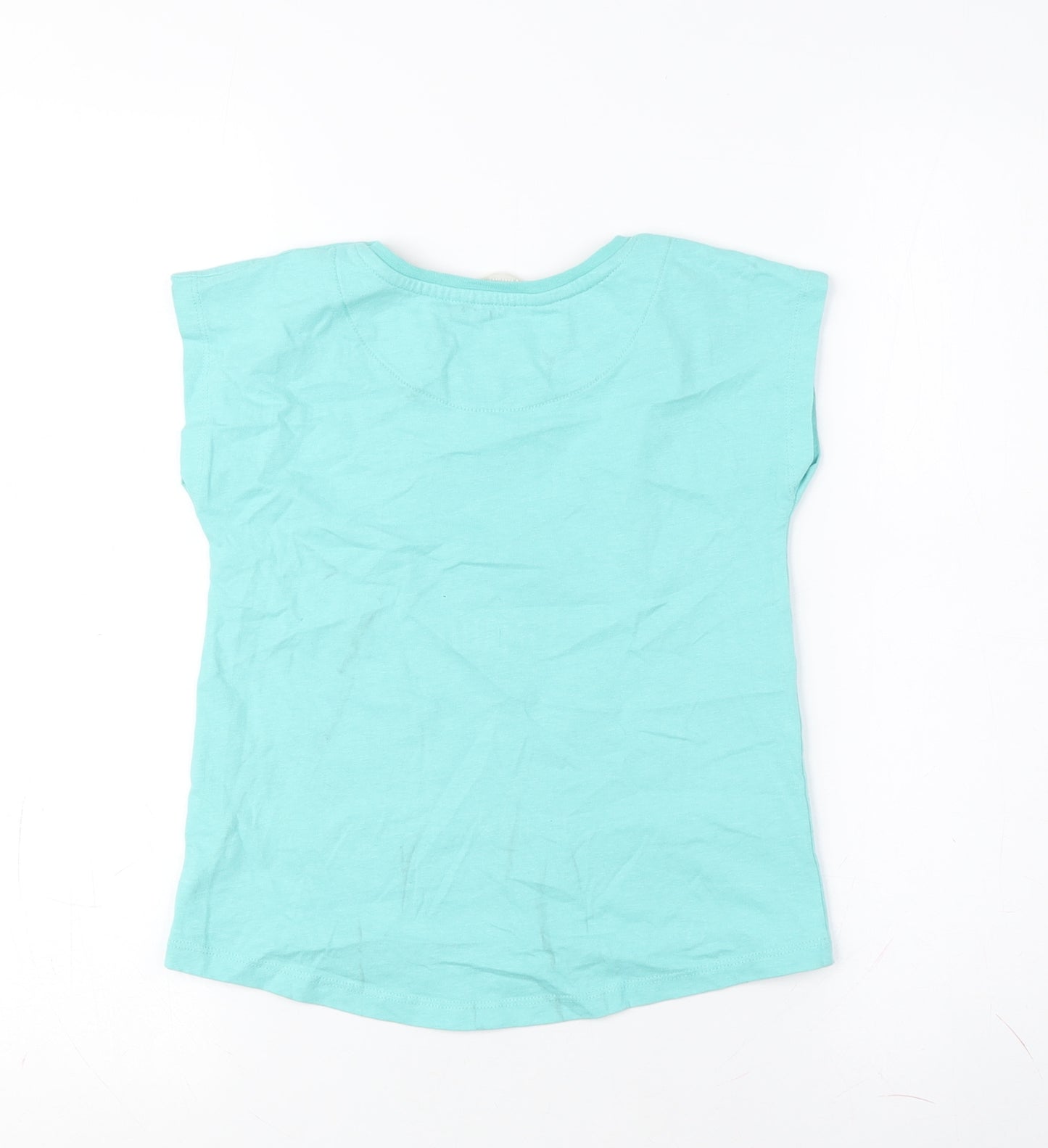 John Lewis Girls Green T-Shirt, 8 Years, Nature Graphic Tee