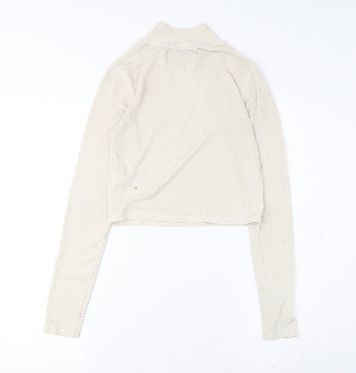 Urban Outfitters Women's White Cropped Top S