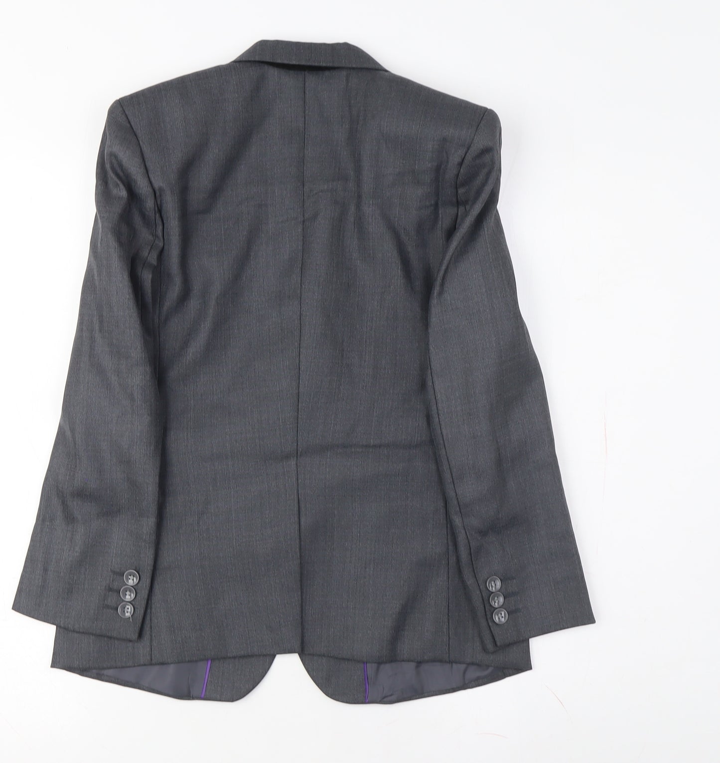 Cinda Women Grey Blazer Size 14 Business Classic