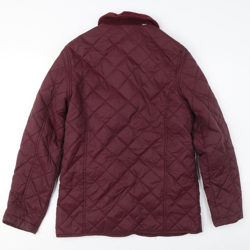 Marks & Spencer Teens Quilted Red Jacket 13-14Y