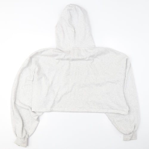 ASOS Design Women's Grey Pullover Hoodie Size 10