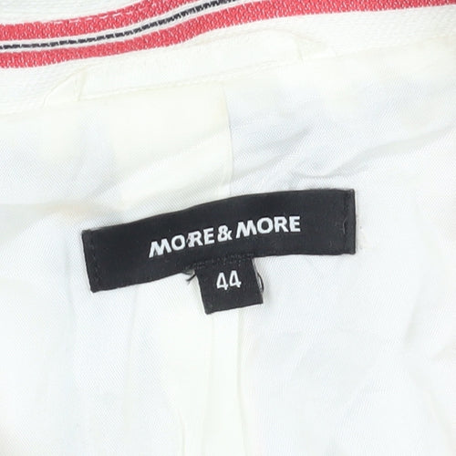 More & More Women's Striped Suit Jacket, Size 18, Multicoloured