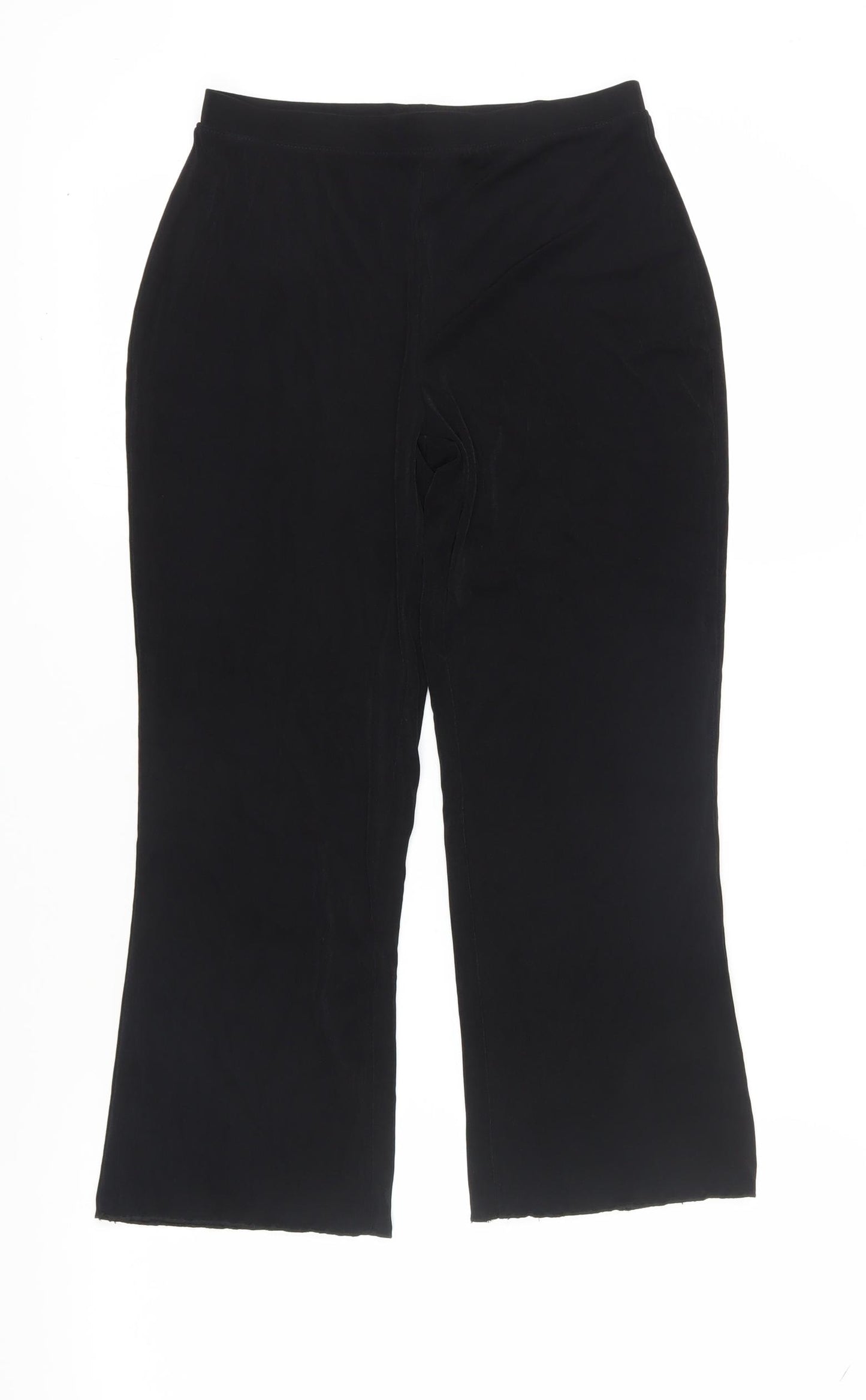 Jaclyn Smith Women's Black XS Straight Trousers