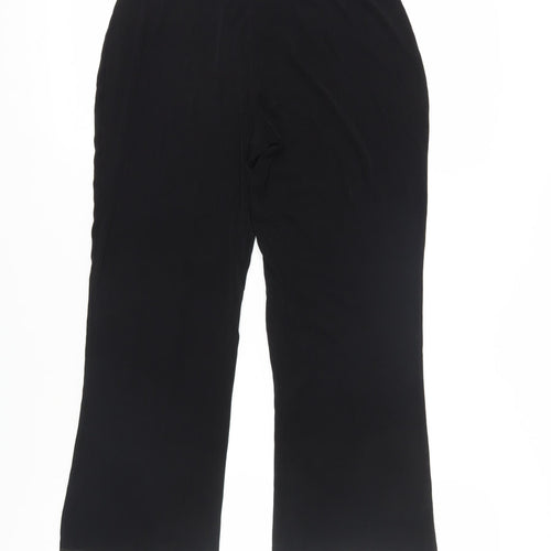 Jaclyn Smith Women's Black XS Straight Trousers