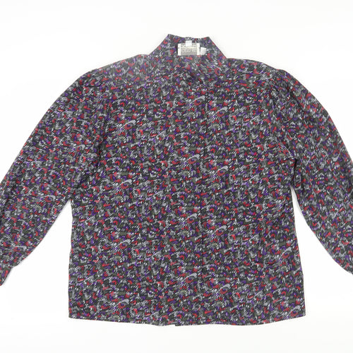 Peters & Ashley Women's Multicoloured Button-Up Shirt