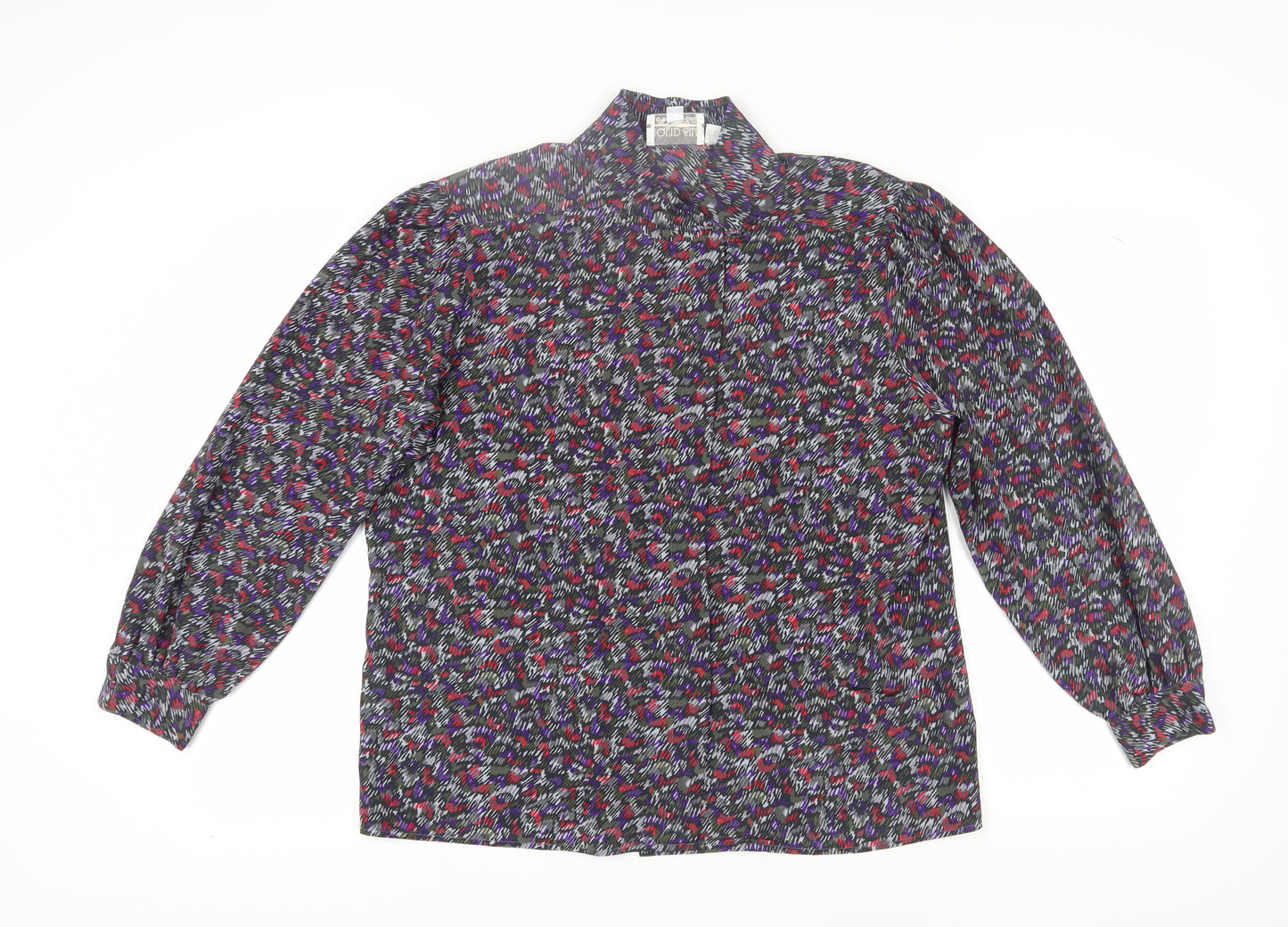 Peters & Ashley Women's Multicoloured Button-Up Shirt