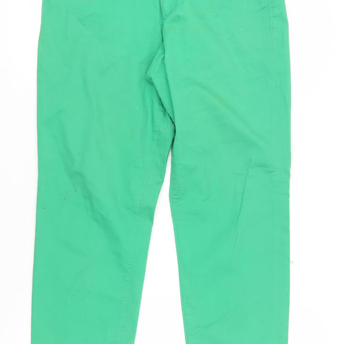 Calvin Klein Women’s Green Straight Jeans Size 14