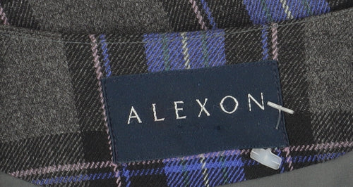 Alexon Women’s Blue Plaid Blazer Size 14