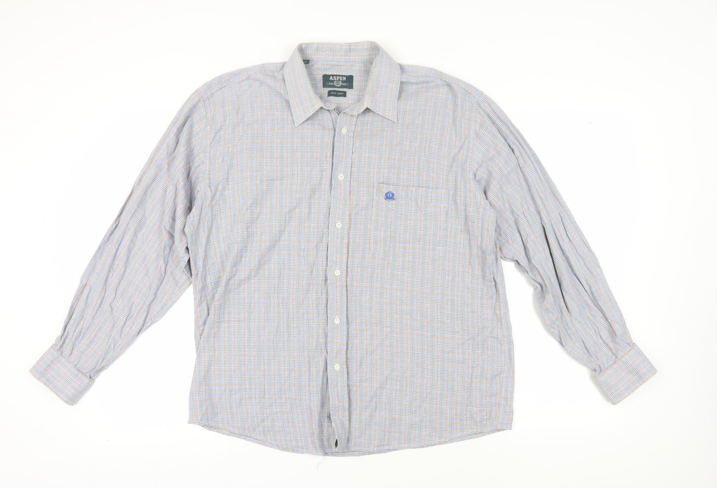 Aspen Men's Multicoloured XL Plaid Shirt