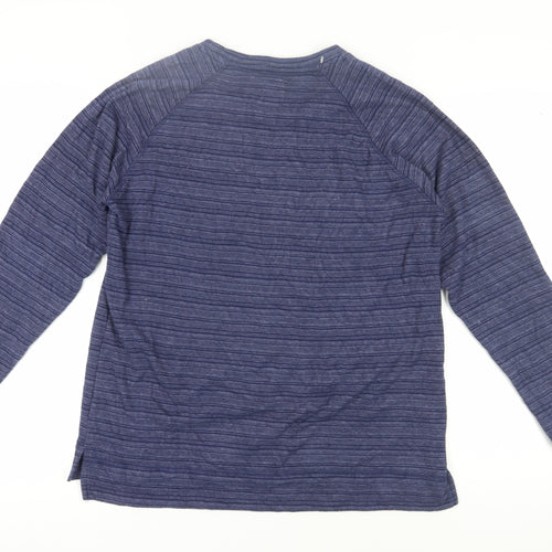 Champion Men’s Blue XL Pullover Striped Sweatshirt