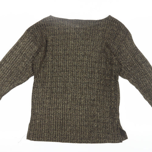Claudine Bueche Women's Black Pullover Jumper M